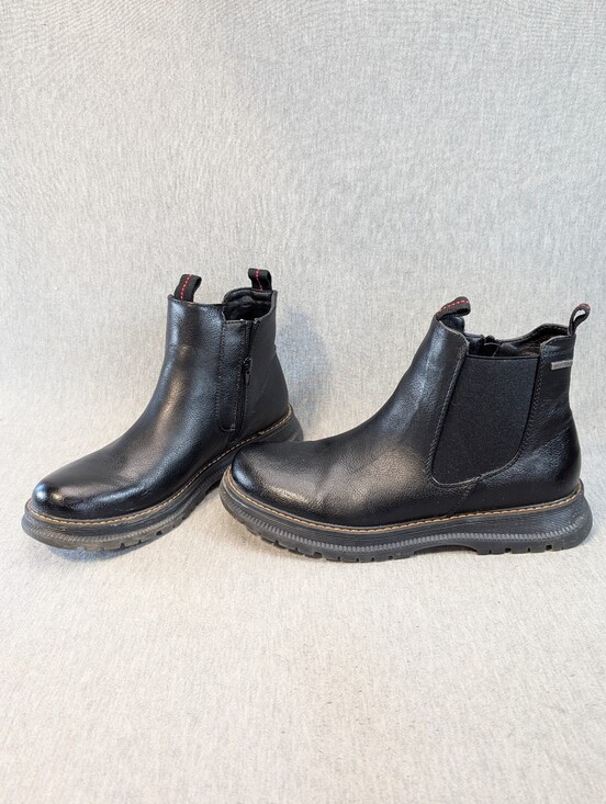 Josef Seibel Shoes - Josef Seibel Paloma Waterproof Ankle Boots Women's 41 Black Leather